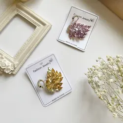 گل سینه طاووس جواهری