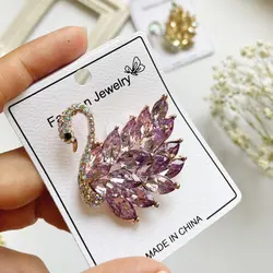 گل سینه طاووس جواهری