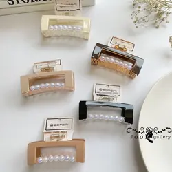 کلیپس مستطیل مرواریدی Bofeini