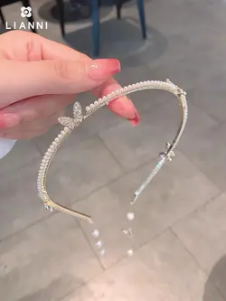 تل فلزی پروانه آویز دار