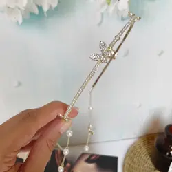 تل فلزی پروانه آویز دار