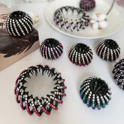 گیره آکاردئونی نگین دار