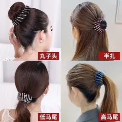 گیره آکاردئونی نگین دار