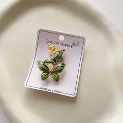 گل سینه پروانه سه تایی