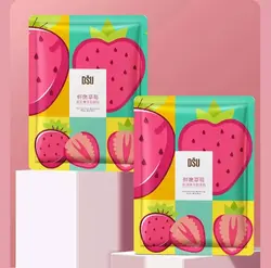 پک ده عددی ماسک ورقه ای توت فرنگی DSU