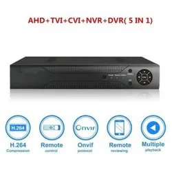 ضبط کننده ویدیویی (DVR) هیبرید هشت کانال AHD مدل ViewR-D8002P
