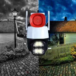 دوربین وای فای اسپید دام آژیر دار p10