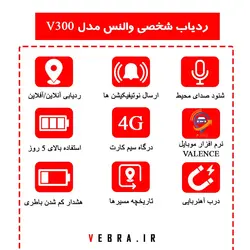 ردیاب شخصی آهنربایی V300