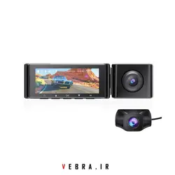 دوربین خودرو AZDOME مدل M550 PRO سه دوربین