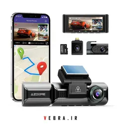 دوربین خودرو AZDOME مدل M550 PRO سه دوربین