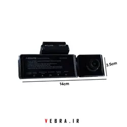 دوربین خودرو AZDOME مدل M550 PRO سه دوربین