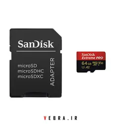 کارت حافظه مدل Sandisk 64GB Extreme PRO