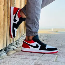 جردن 1 بلک تو Jordan 1 Low Black Toe