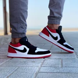 جردن 1 بلک تو Jordan 1 Low Black Toe