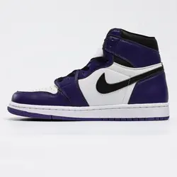جردن 1 کورت بنفش Jordan 1 Retro Court Purple White