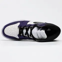 جردن 1 کورت بنفش Jordan 1 Retro Court Purple White