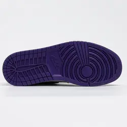 جردن 1 کورت بنفش Jordan 1 Retro Court Purple White