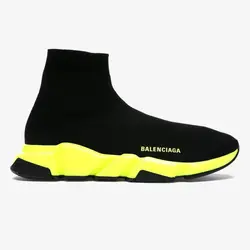 کتونی بالنسیاگا جورابی مشکی سبز Balenciaga