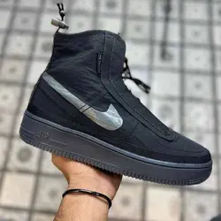 نایک ایرفورس شل مشکی Nike Air Force 1 Shell Black