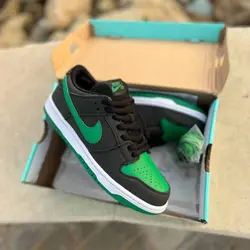 نایک اس بی دانک لو بلک پین گرین Nike Sb Dunk Low Pro J Black Pine Green