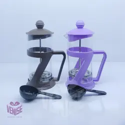 فرنچ پرس 350 میل بنفش و قهوه ای
