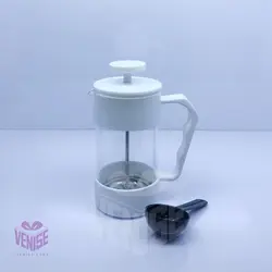 فرنچ پرس 350 میل سفید و مشکی