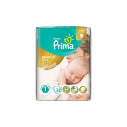 پوشک بچه پریما پمپرز سایز 1 بسته 68 عددی