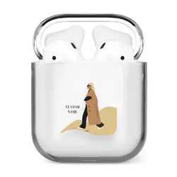 قاب ایرپاد وینا با اسم دلخواه مدل Camel Coat