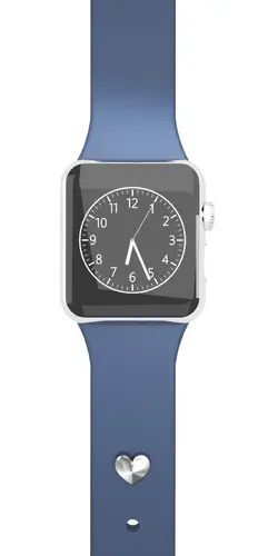 آویز بند نقره اپل واچ مدل Vina X Zilver / Silver Heart