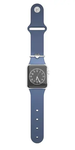 آویز بند نقره اپل واچ مدل Vina X Zilver / Small Heart