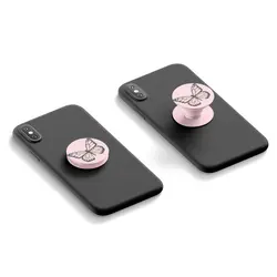 پاپ سوکت وینا مدل Pink Butterfly