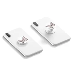 پاپ سوکت وینا مدل Pink Butterfly