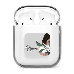 قاب ایرپاد وینا با اسم دلخواه مدل My Plants And I