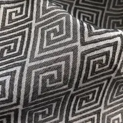 پارچه ژاکارد مونو (تابستانی) طرح لوزی نوک مدادی کد 2837