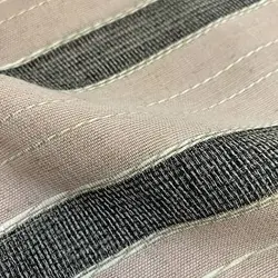 پارچه لنین کنفی کوک دار صورتی کد 2824