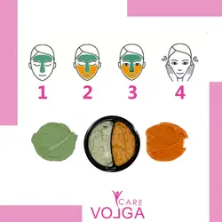 ماسک صورت دوقلو