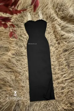 پیراهن ماکسی زنجیر کارتیه کد 383