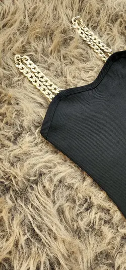 پیراهن ماکسی زنجیر کارتیه کد 383