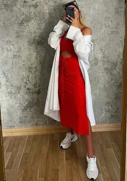 پیراهن گت دار لوزی کد 453