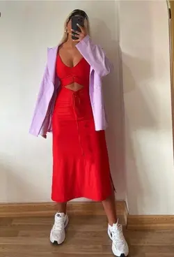 پیراهن گت دار لوزی کد 453