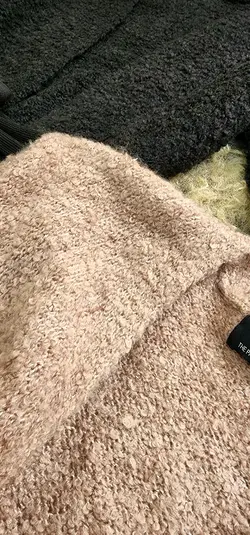 ژاکت بافت بلند وارداتی کد 348