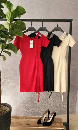 پیراهن گت دار ZARA کد 405