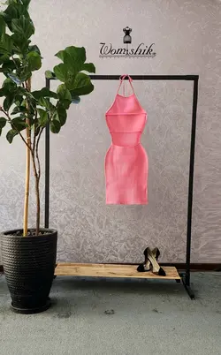 پیراهن صورتی وارداتی کد 469