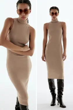 یقه اسکی حلقه ای ZARA کد 338