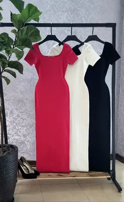 پیراهن یقه خشتی کد 411