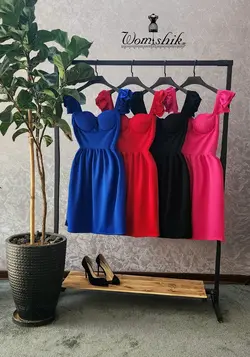 پیراهن عروسکی کاپ دار کد 454