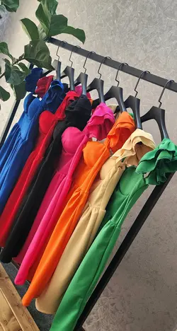 پیراهن عروسکی کاپ دار کد 454