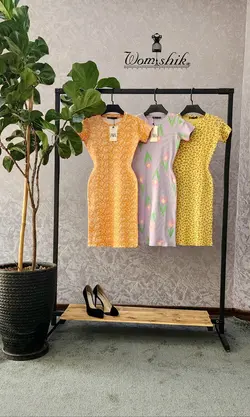 پیراهن گل گلی ZARA کد 495