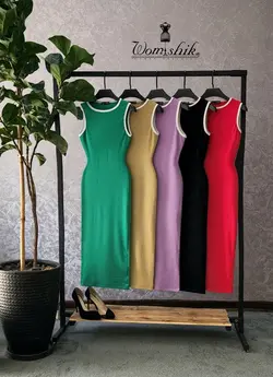 پیراهن حلقه ای نوار دوزی کد 436