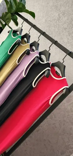 پیراهن حلقه ای نوار دوزی کد 436